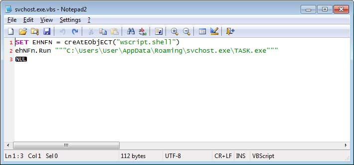 Startup folder script