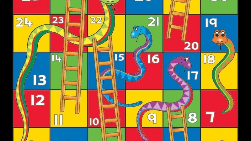 Slot Online Permainan Board Klasik Snakes and Ladders Megadice