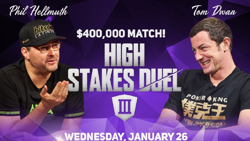 Phil Hellmuth dan Tom Dwan