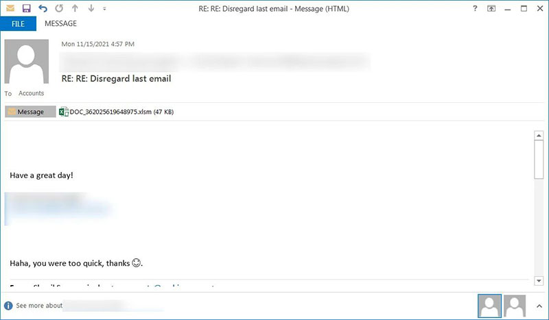Excel Email