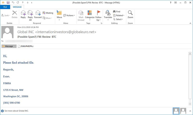 Spam Email