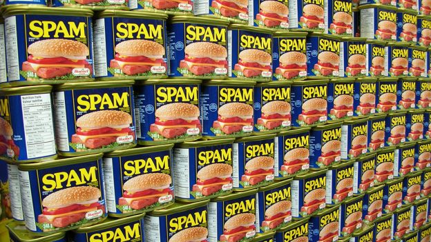 Spam at supermarket