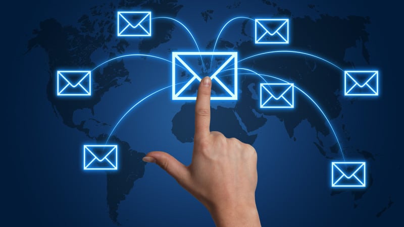 How do spammers send spam?